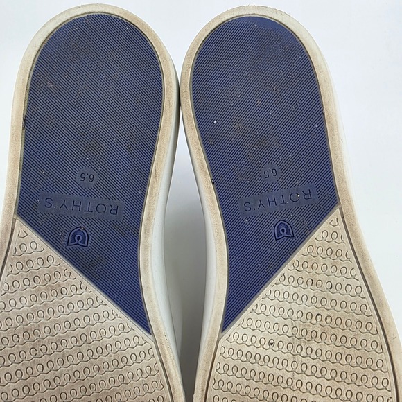 ROTHYS THE ORIGINAL SLIP ON SNEAKER WOMENS SIZE 6.5 TAN SAND COMFORT SHOES *READ - Picture 8 of 10